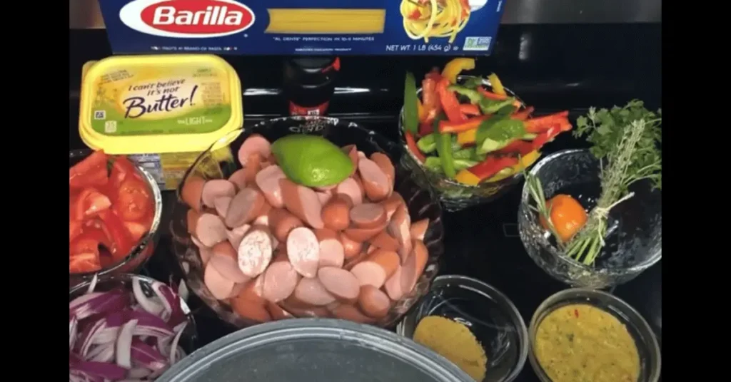 haitian spaghetti ingredients
